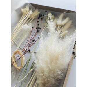 DIY kuivakukkakranssi Pellava