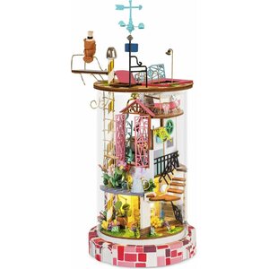 Robotime DIY Bloomy House pienoismalli