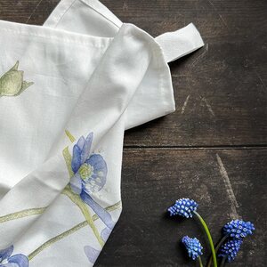 Koustrup & Co's Keittiöpyyhe Iso sinivuokko