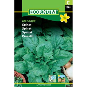 Hornum Pinaatti 'Monnopa'	(Spinacia oleracea) *Huom! päiväys 10/25!*