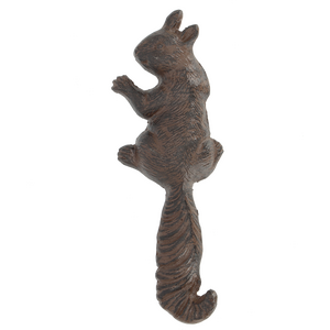 Valurautainen seinäkoukku orava