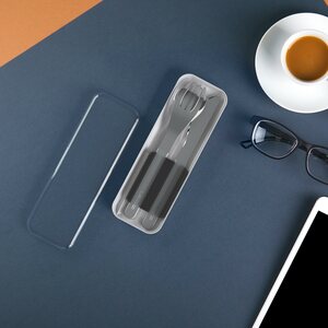 Monbento MB Slim Box Black Onyx aterimet