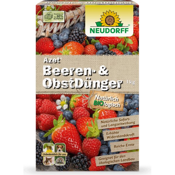 NEUDORFF Azet Marja- ja hedelmälannoite 2,5 kg