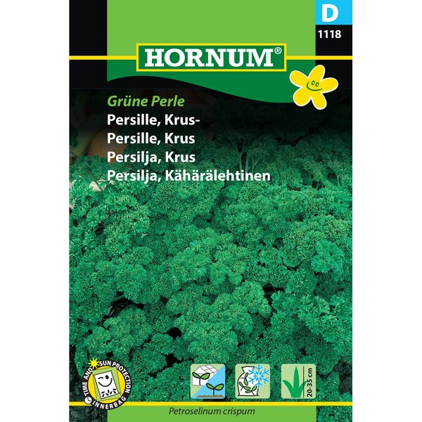 Hornum Kähärälehtinen persilja 'Grüne Perle' (Petroselinum crispum)